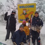 A ski trip to Nagano Yakebitaiyama, March 4, 2011.